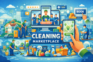 Cleaning Marketplace Solusi Modern untuk Layanan Kebersihan yang Praktis dan Cepat