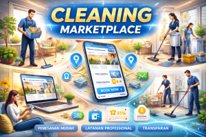 Cleaning Marketplace Solusi Digital untuk Layanan Kebersihan Modern